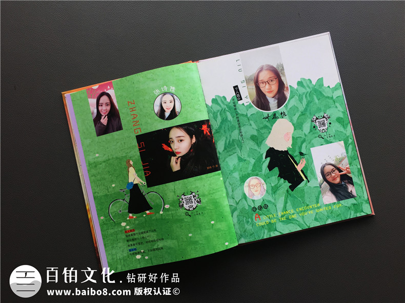 參考幾組畢業(yè)紀(jì)念冊模板圖片欣賞 原創(chuàng)設(shè)計展現(xiàn)個性化定制第1張-宣傳畫冊,紀(jì)念冊設(shè)計制作-價格費用,文案模板,印刷裝訂,尺寸大小