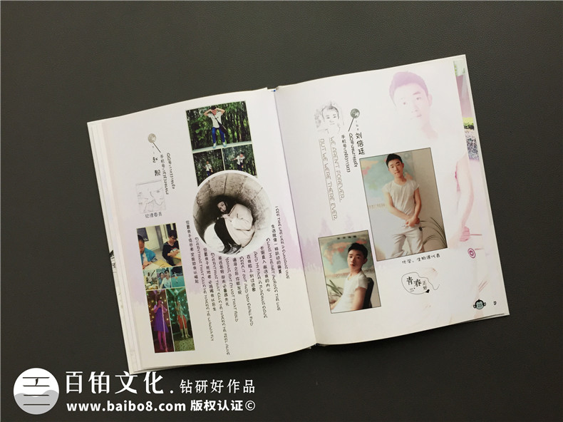 整理的畢業(yè)相冊制作方法 一套紀(jì)念冊制作方案告訴你制作方法！第7張-宣傳畫冊,紀(jì)念冊設(shè)計(jì)制作-價(jià)格費(fèi)用,文案模板,印刷裝訂,尺寸大小