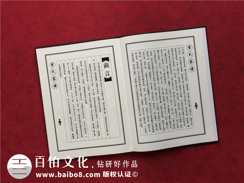 家譜設計與制作-圖文并茂設計文化俱全第3張-宣傳畫冊,紀念冊設計制作-價格費用,文案模板,印刷裝訂,尺寸大小