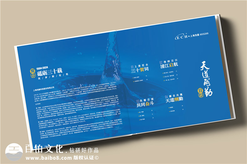上市公司周年相冊-品牌發(fā)展大事記回顧相冊制作