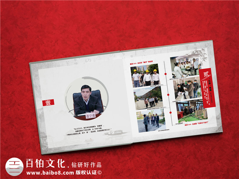 房管局長離崗調(diào)任工作紀念冊-領導調(diào)研工作照片沖洗成相冊